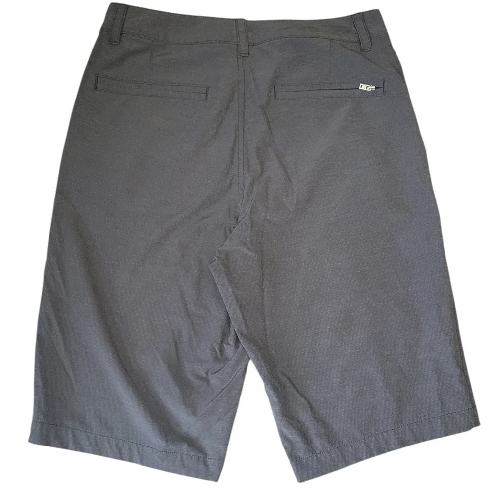 BKE Hybrid Shorts Mens Sz 27 Charcoal Gray Standard Fit Stretch‎ E660